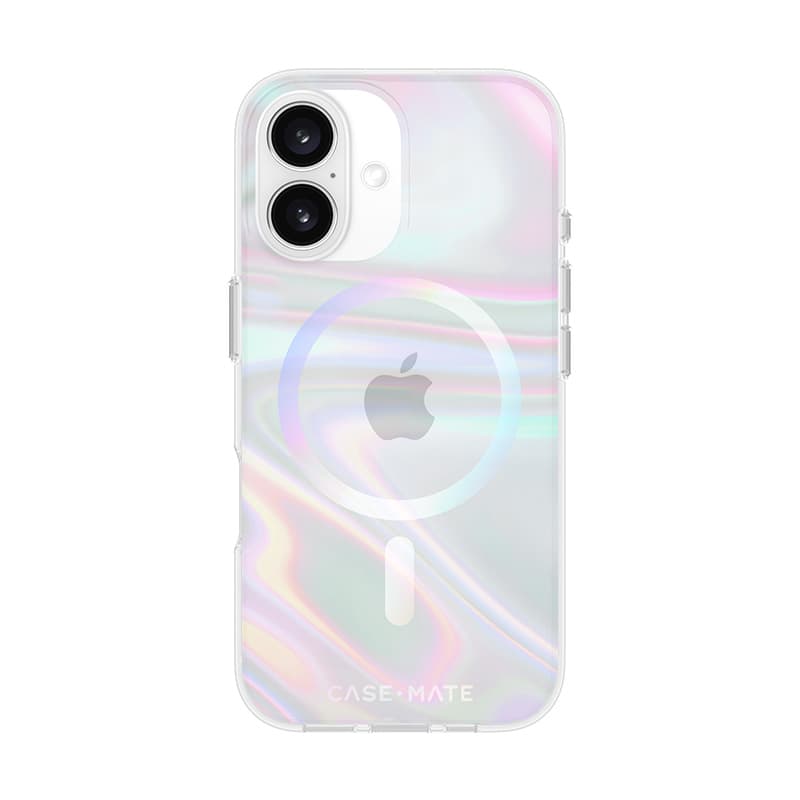 Case-Mate Soap Bubble MagSafe - Case for iPhone 16 (Iridescent) 2