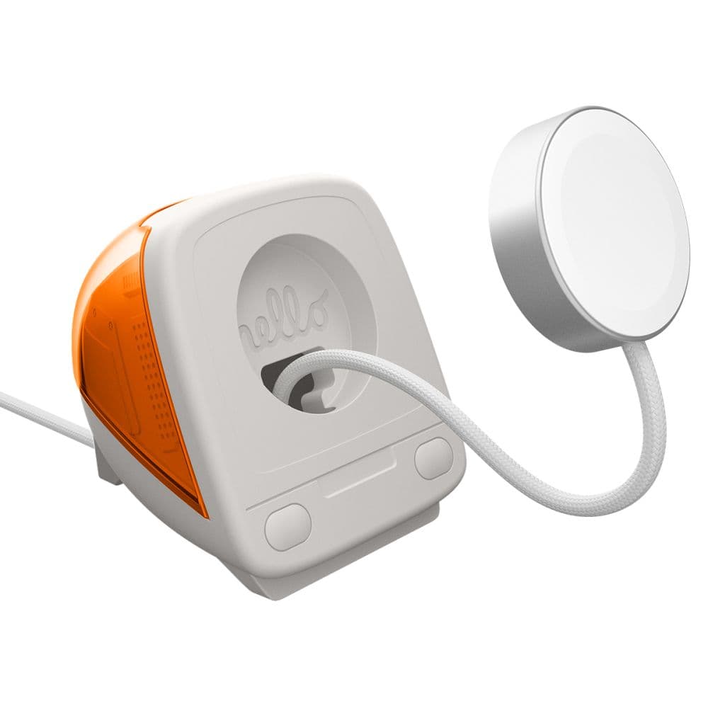 Spigen Classic C1 - Apple Watch Charging Stand (Tangerine) 8