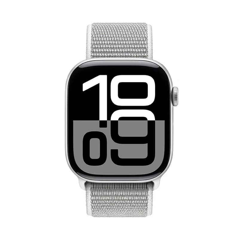 Crong Nylon - Sport Band for Apple Watch 38/40/41/42 mm (Silver Gray) 2