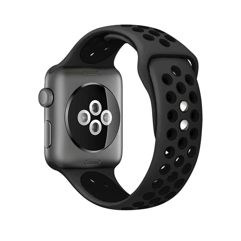 Crong Duo Sport - Apple Watch Band 44/45/46/49 mm (Gray/Black) 2