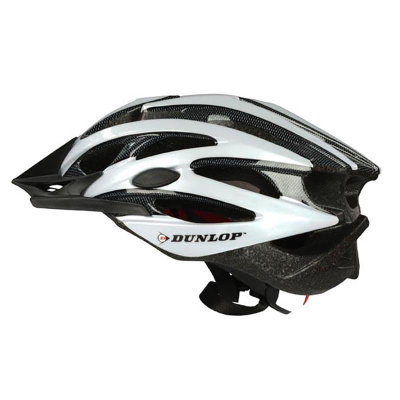 Dunlop - MTB bike helmet s. L (White/Black)