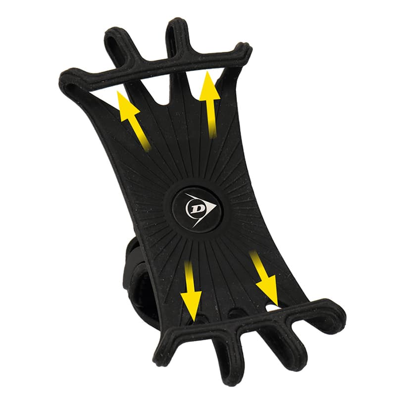 Dunlop - Bike mount for phone 10-15 cm swivel (grey) 8