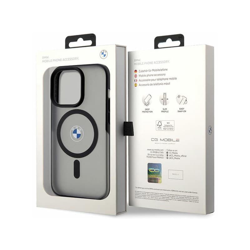 BMW Signature MagSafe - Case for iPhone 14 Pro (Black) 8
