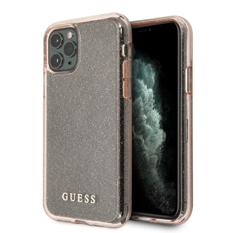 Guess Glitter Case iPhone 11 Pro (Pink) 1