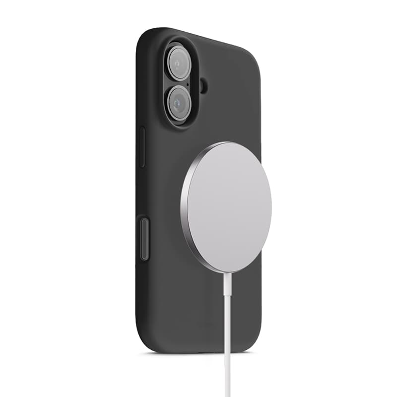 Crong Color Cover Magnetic - MagSafe iPhone 17 Case (Black) 1
