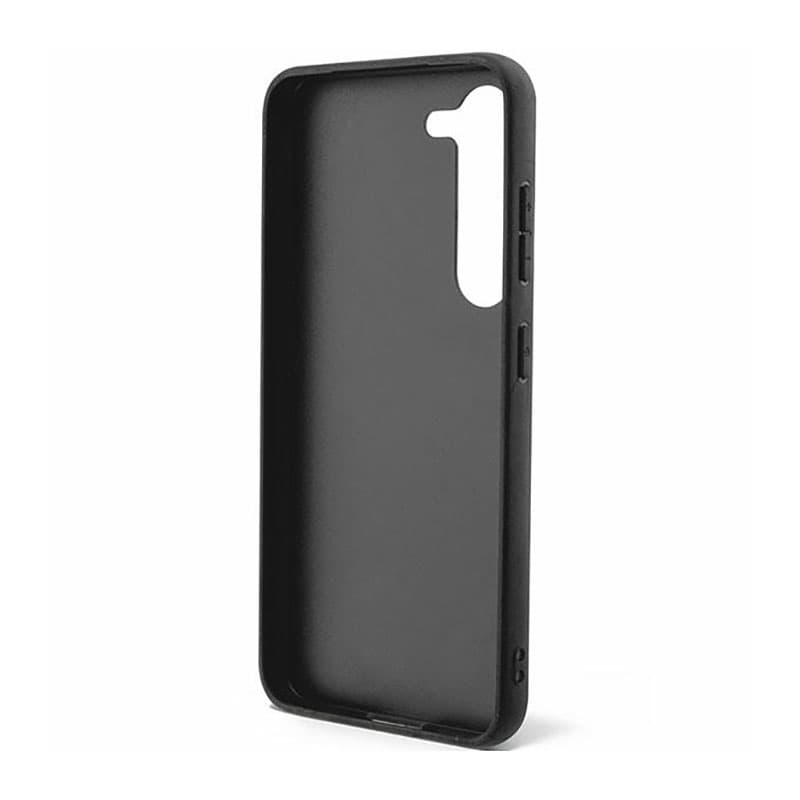 Guess 4G Bottom Stripe Metal Logo Collection - Case for Samsung Galaxy S23 (Black) 4