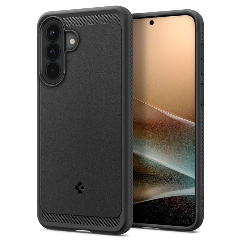 Spigen Rugged Armor - Case for Samsung Galaxy A57 5G (Matte Black)