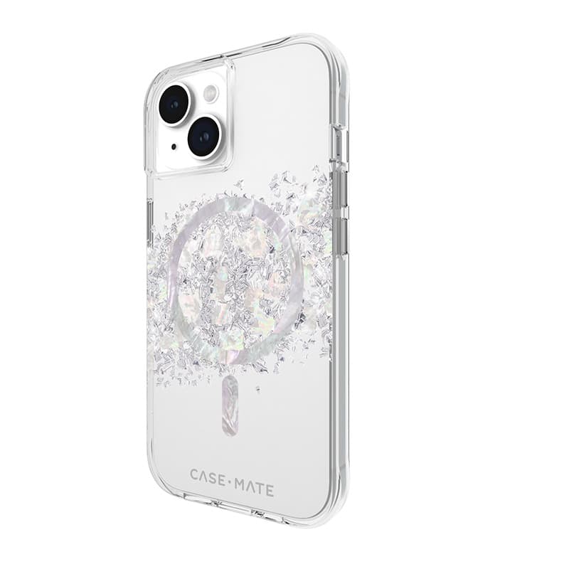 Case-Mate Karat MagSafe - Case for iPhone 15 / iPhone 14 / iPhone 13 decorated with mother of pearl (A Touch of Pearl) 3