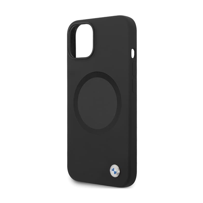BMW Signature Liquid Silicone MagSafe - Case for iPhone 14 (black) 6