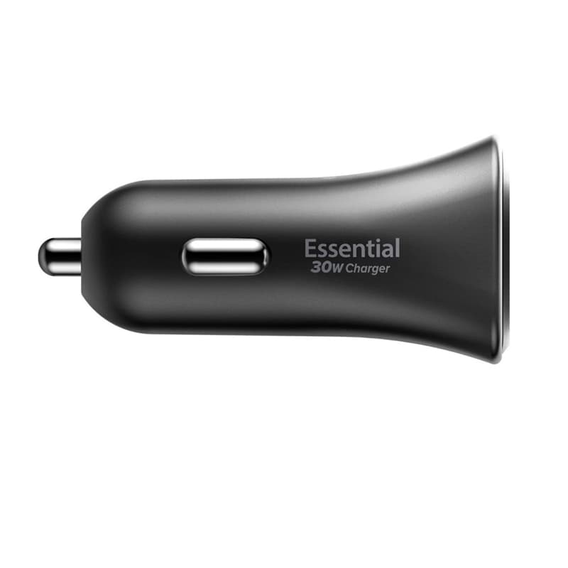 Spigen Essential EV301 - USB-C PD 3.0 PPS 30W Car Charger (Black) 3