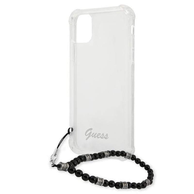 Guess Black Pearl Strap - Case iPhone 12 Pro Max (Clear) 6