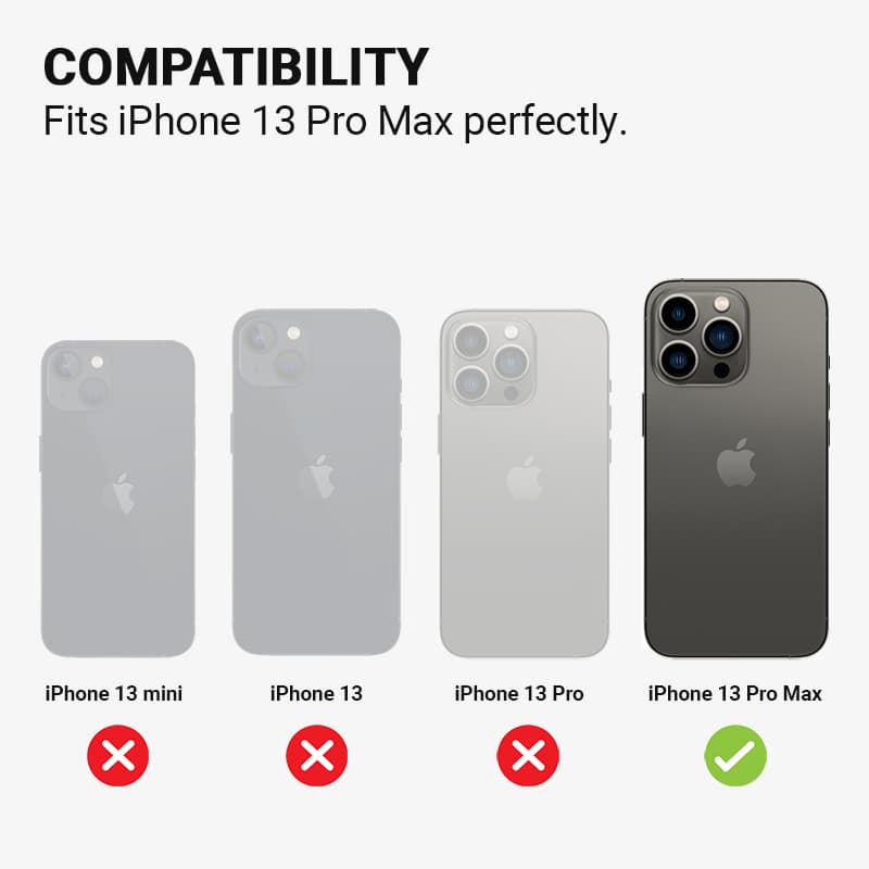 Crong Color Cover Magnetic - iPhone 13 Pro Max MagSafe Case (Navy Blue) 6
