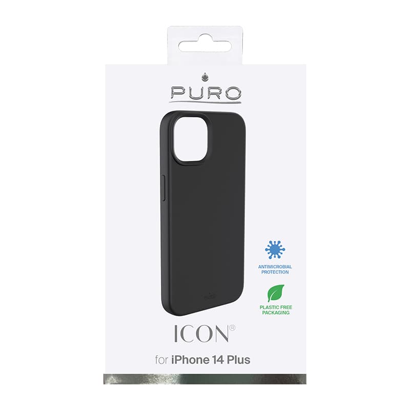 PURO ICON Cover - Case for iPhone 14 Plus (Black) 4