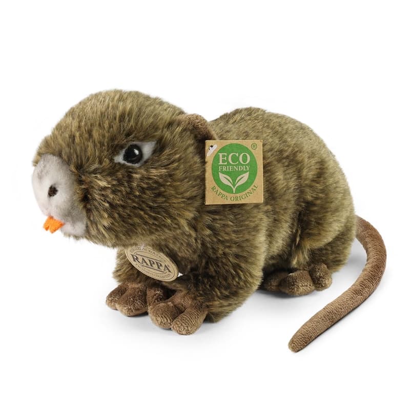 Rappa - Plush Realistic Toy Nutria 27 cm Eco-Friendly 1