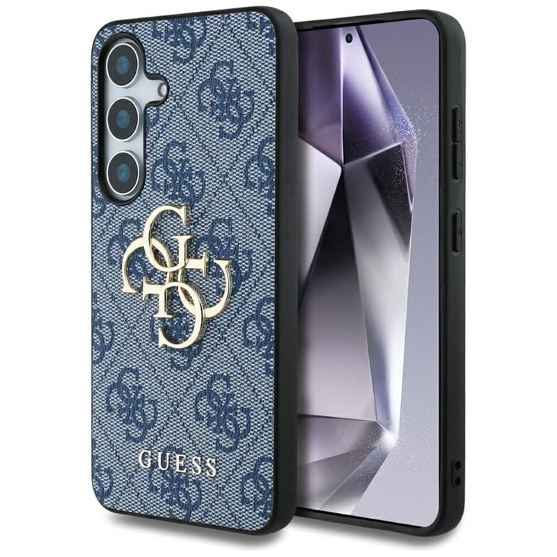 Guess Big 4G Logo Classic Logo - Case for Samsung Galaxy S25 (blue)