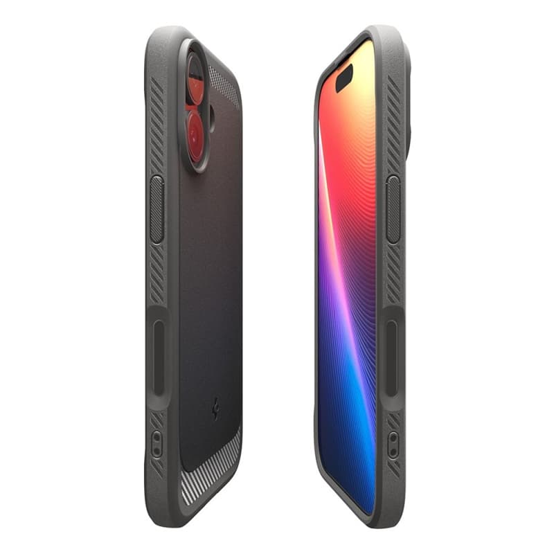 Spigen Rugged Armor Mag MagSafe - Case for iPhone 17 (Grey)   5