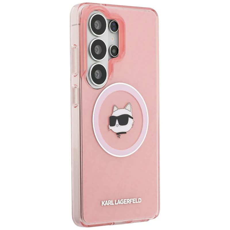Karl Lagerfeld IML Repeated Choupette MagSafe - Samsung Galaxy S26 Ultra Case (Pink) 4