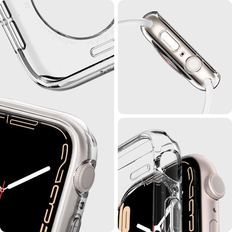 Spigen Liquid Crystal - Case for Apple Watch 41 mm (Clear) 8