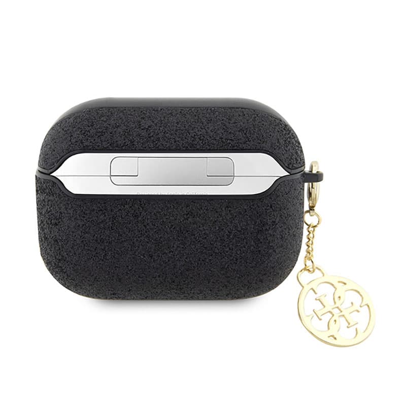 Guess 4G Glitter Flake - Case for Apple AirPods Pro 2 (Black) 2