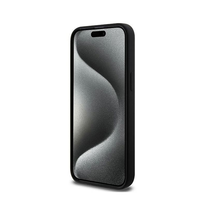 Karl Lagerfeld Silicone Choupette Head MagSafe - iPhone 15 Pro Max Case (black) 5