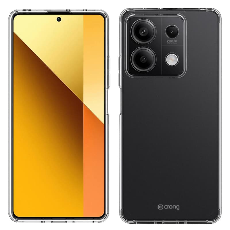 Crong Crystal Shield Cover - Xiaomi Redmi Note 13 4G Case (Transparent) 2
