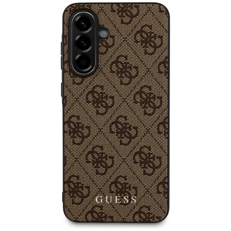 Guess 4G Metal Gold Logo - Case for Samsung Galaxy A56 5G (brown) 2