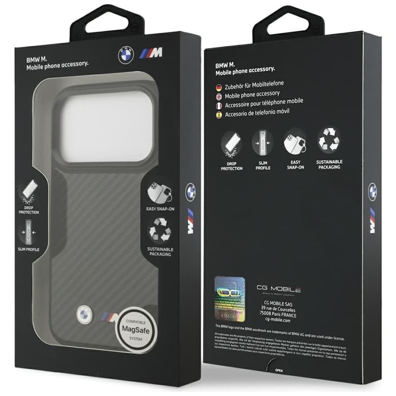 BMW M Kevlar Matt MagSafe - iPhone 17 Pro Case (Black) 8