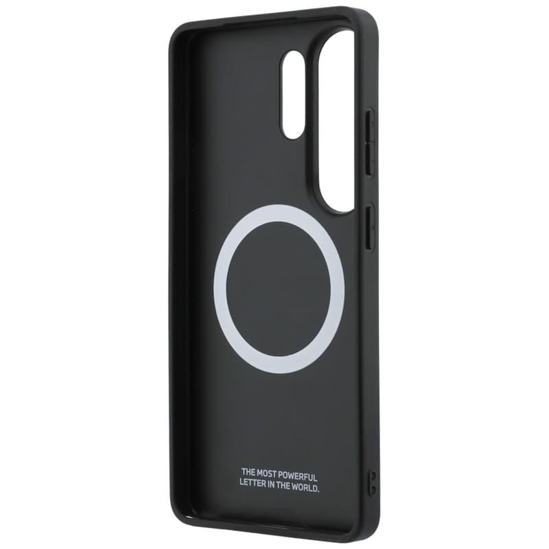 BMW M Perforated Stripe Logo MagSafe - Samsung Galaxy S26 Ultra Case (Gray) 7