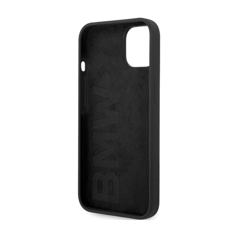 BMW Signature Liquid Silicone MagSafe - Case for iPhone 14 (black) 7