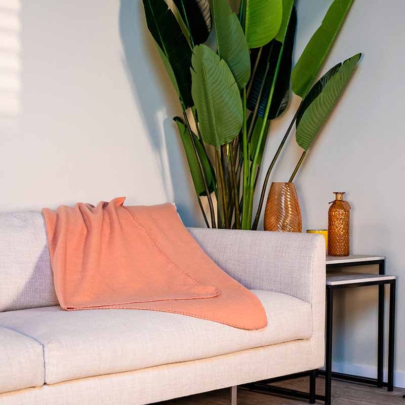 Fleece blanket 170x130 (Coral) 5