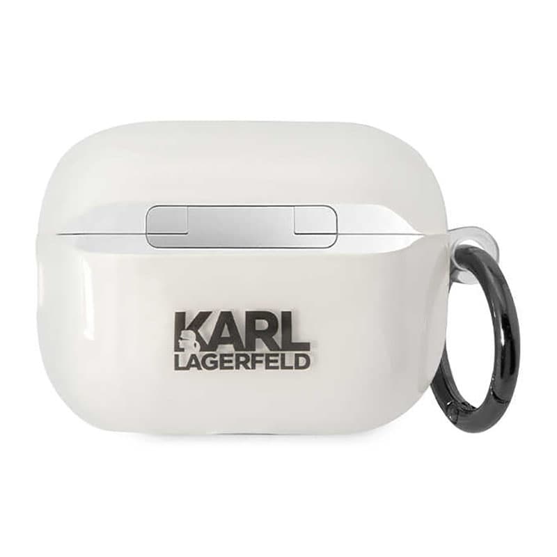 Karl Lagerfeld NFT Ikonik Choupette Head - Case for Apple AirPods Pro 2 (Transparent) 2