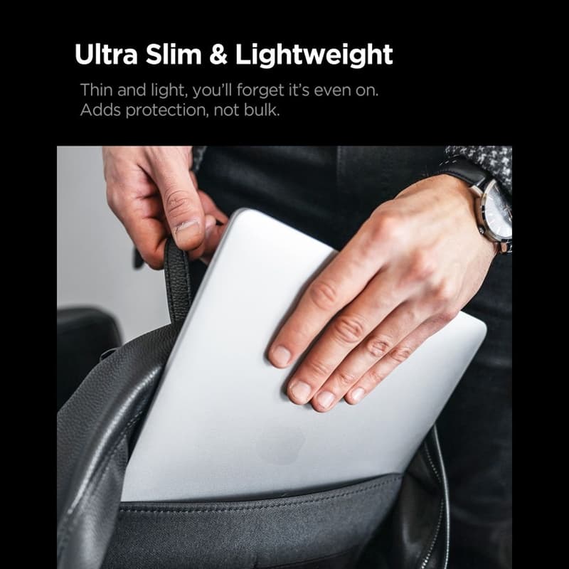 Spigen AirSkin - MacBook Pro 14" Case (M5/M4/M3/M2/M1/2026-2021) (Frost Clear) 8