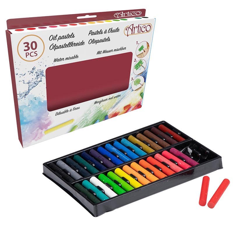 Artico - Set of oil pastels 30 colours  2