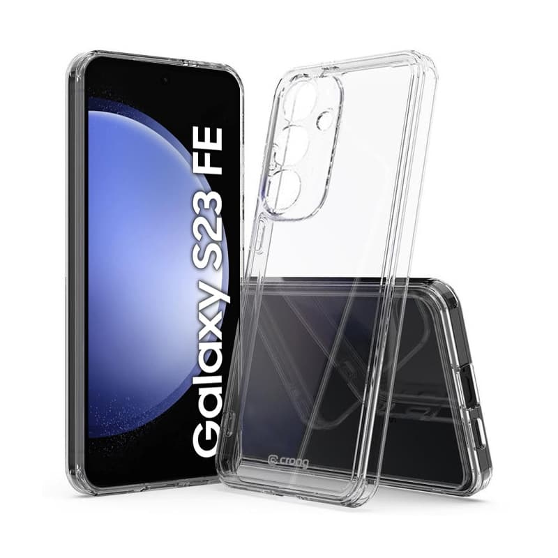 Crong Crystal Shield Cover - Samsung Galaxy S23 FE Case (Transparent) 1