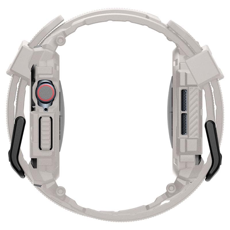 Spigen Rugged Armor Pro - Band with Case for Apple Watch 10 46 mm (Dune Beige) 3