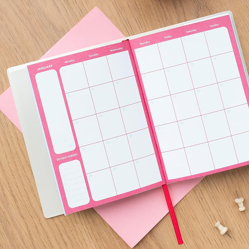 Pusheen - Calendar / Weekly Planner 2023/2024 (11.3 x 16.2 cm) 6