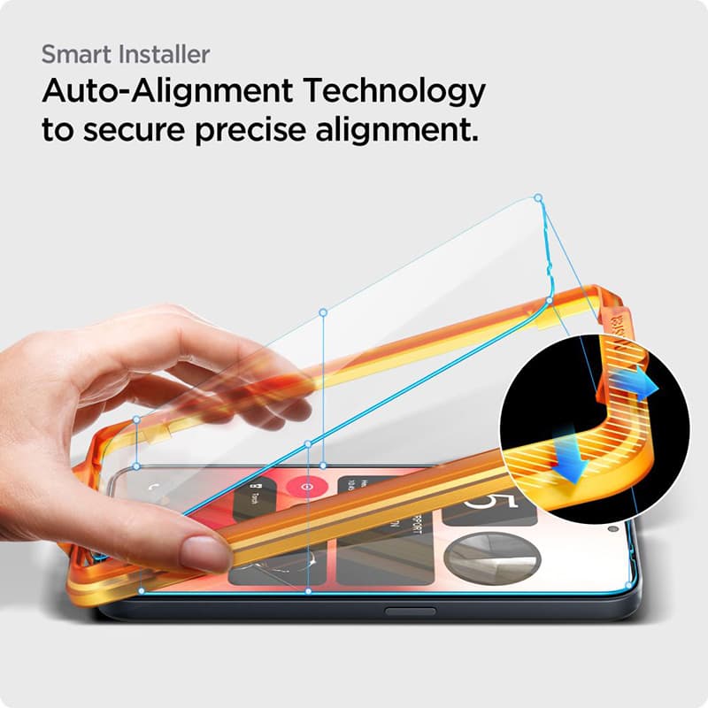 Spigen Alm Glas.TR 2-Pack - Tempered glass for Nothing Phone 2a / 2a Plus  (Transparent) 7