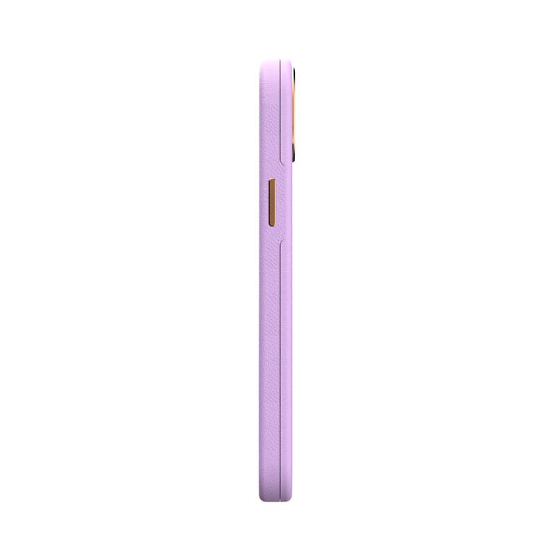 Moshi Napa MagSafe - Leather case for iPhone 14 Max (Lavender Purple) 5