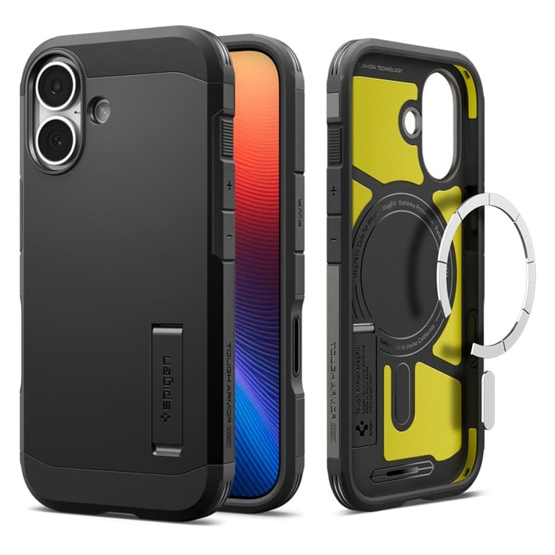 Spigen Tough Armor T Mag MagSafe - Case for iPhone 17 (Black)   2
