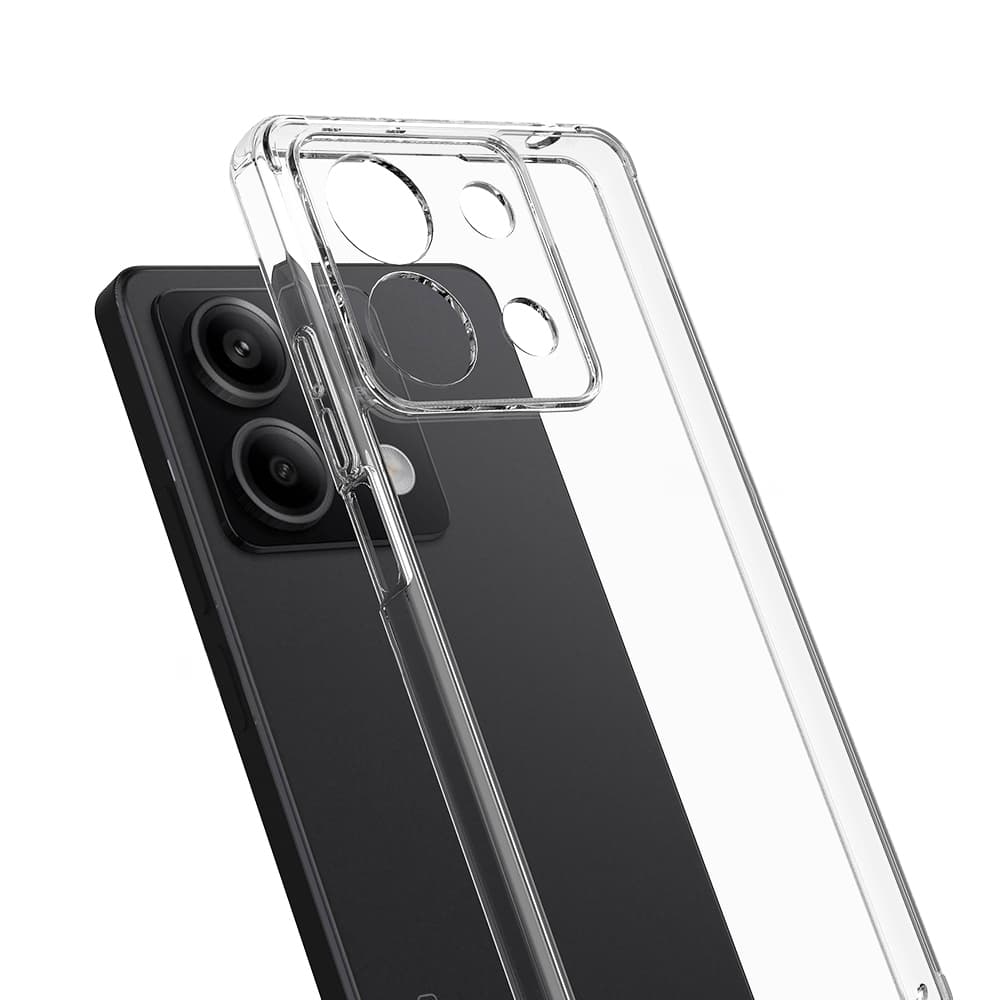 Crong Crystal Shield Cover - Xiaomi Redmi Note 13 4G Case (Transparent) 3