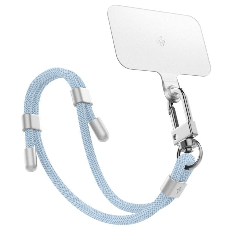 Spigen Universal Strap Set Crossbody & Wrist - Phone Strap for Shoulder & Wrist (Mute Blue) 2