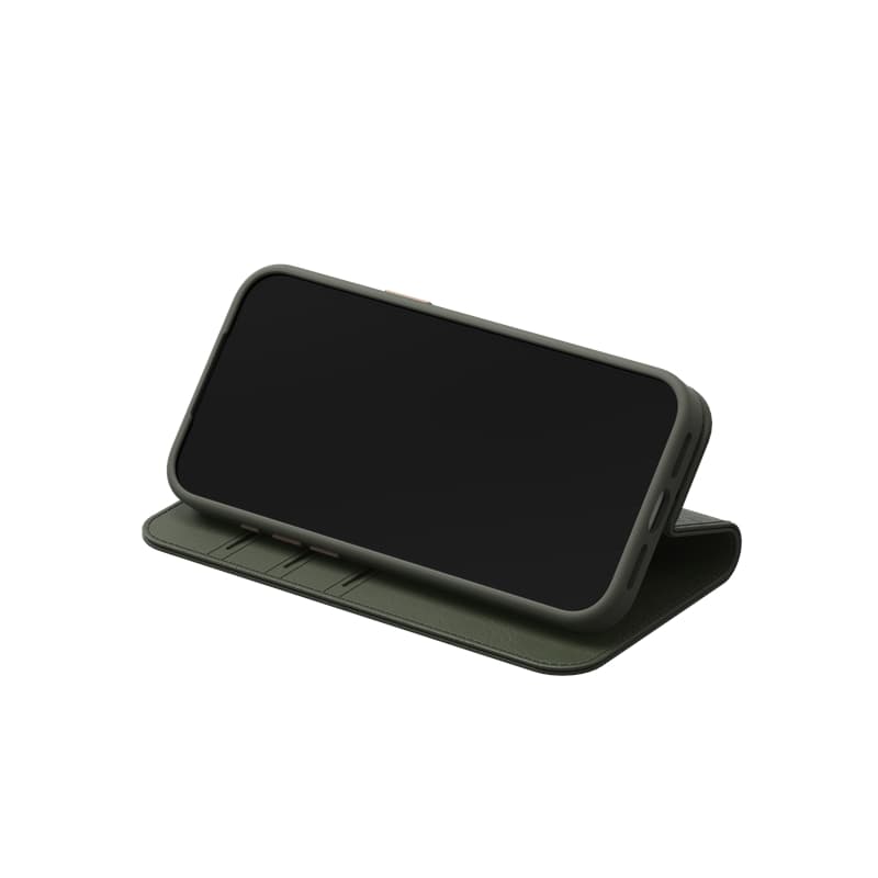 Moshi Overture MagSafe - Leather 3-in-1 Flip Case iPhone 17 Pro Max (Moss Green) 3