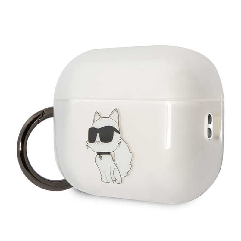 Karl Lagerfeld NFT Ikonik Choupette Head - Case for Apple AirPods Pro 2 (Transparent) 3