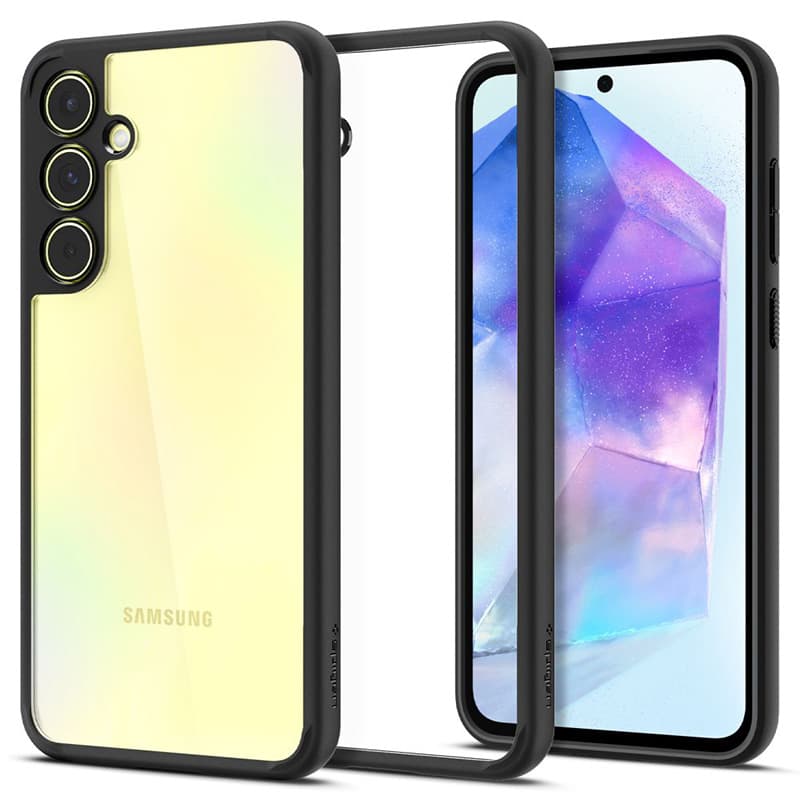 Spigen Ultra Hybrid - Case for Samsung Galaxy A55 5G (Matte Black) 2