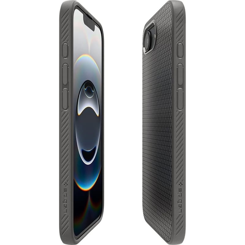 Spigen Liquid Air - Case for iPhone 17e / 16e (Marble Gray) 6