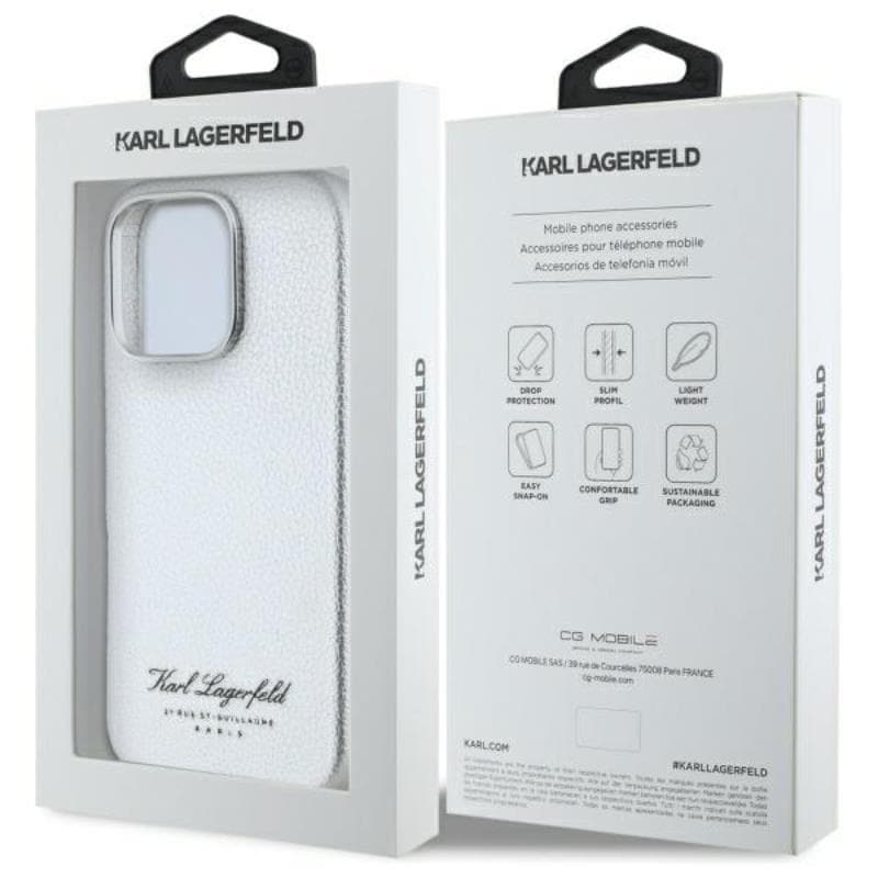 Karl Lagerfeld Hotel RSG - Case for iPhone 16 Pro (gray) 8