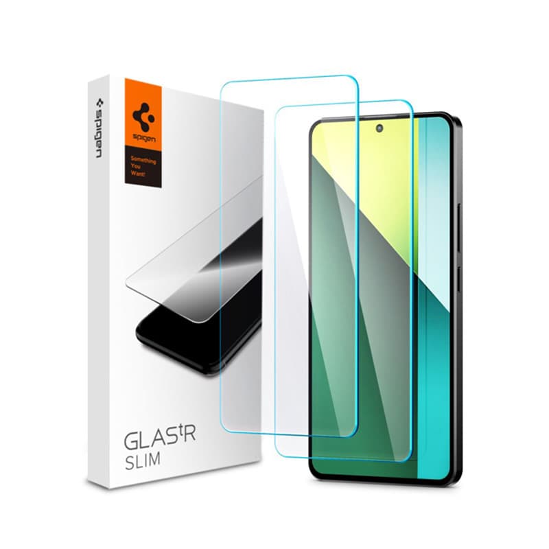 Spigen Glas.TR Slim 2-Pack - Tempered glass for Xiaomi Redmi Note 13 Pro 5G (2 pieces)