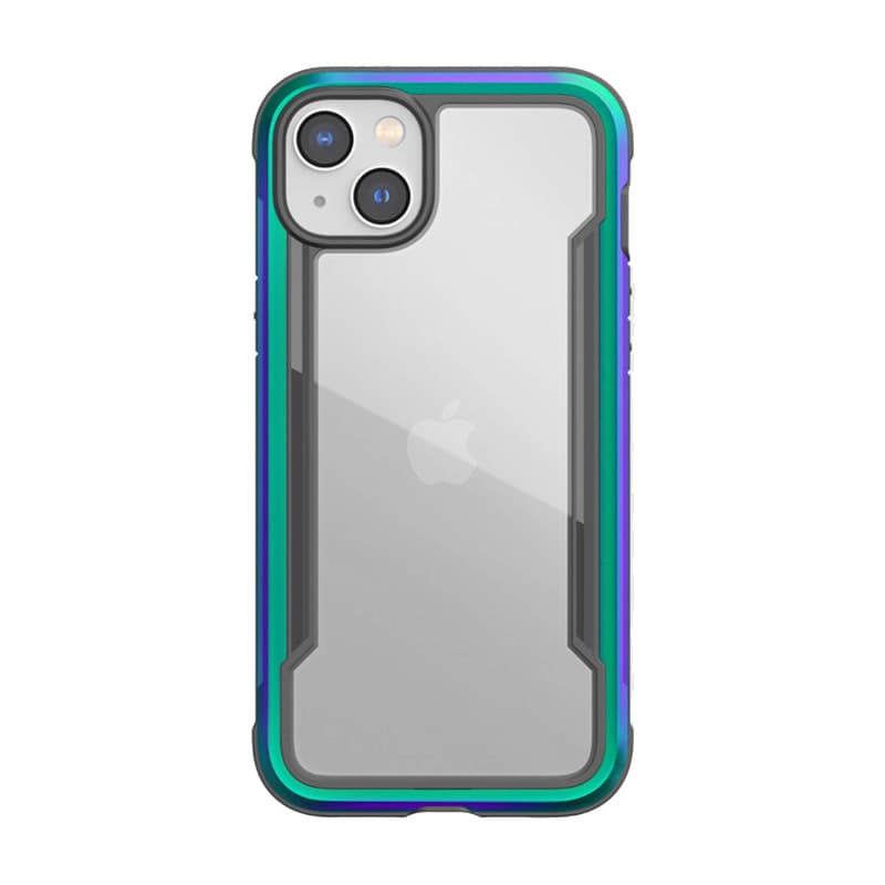 X-Doria Raptic Shield - Aluminum Case for iPhone 14 Plus (Drop-Tested 3m) (Iridescent) 8