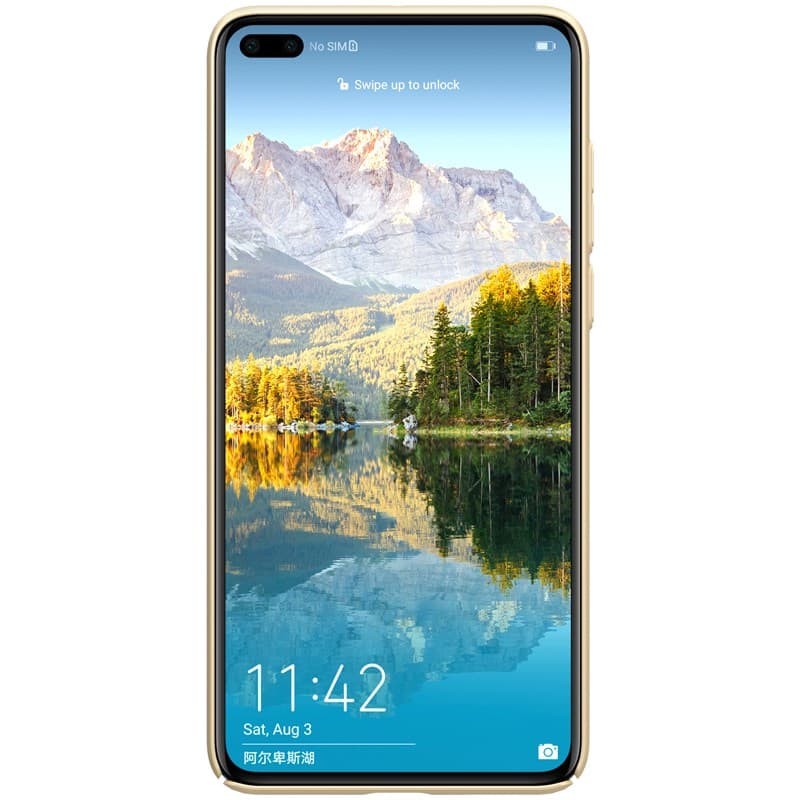 Nillkin Super Frosted Shield - Case for Huawei P40 (Golden) 2
