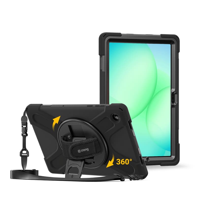 Crong Defender Plus - Rugged Case Samsung Galaxy Tab A11+ 10.9" (black)